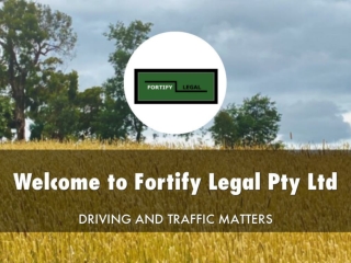 Information Presentation Of  Fortify Legal Pty Ltd