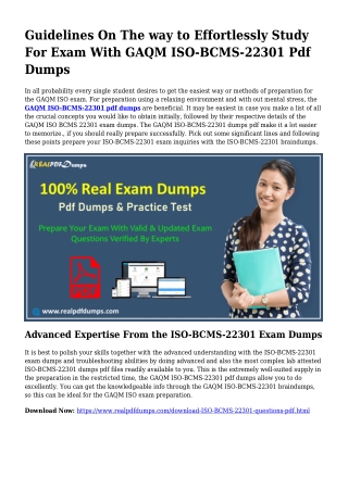 Viable Your Planning Via ISO-22301-Lead-Auditor Pdf Dumps
