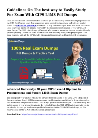 L4M8 Pdf Dumps The Rational Planning Supply