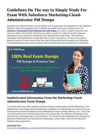 Sustainable Marketing-Cloud-Administrator Dumps Pdf For Astounding Final result