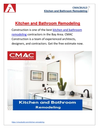 Kitchen and Bathroom Remodeling