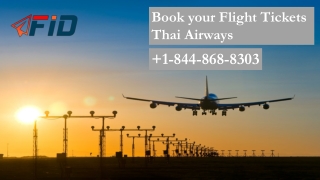 Book your Flight Tickets Thai Airways