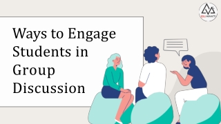Ways to Engage Students in Group Discussion