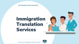 Immigration Translation Services