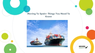 Moving To Spain Things You Need To Know