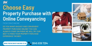Choose Easy Property Purchase with Online Conveyancing
