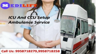 Medical Assistance Ambulance in Samastipur and Darbhanga, Bihar- Medilift