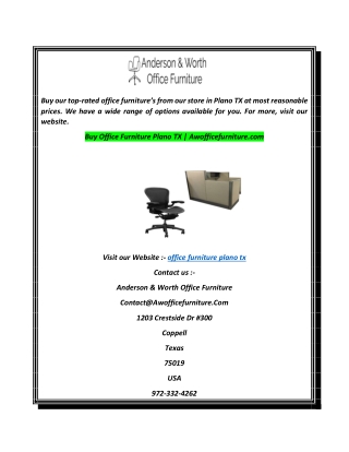 Buy Office Furniture Plano TX  Awofficefurniture.com