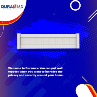 Install Duramax wall topper to increase safety - Duramax Fence