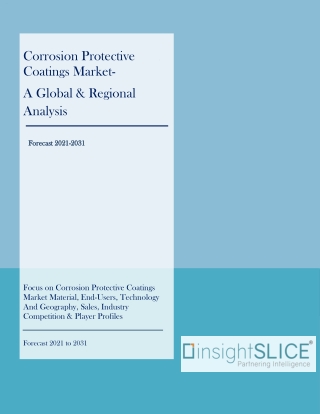 Corrosion Protective Coatings Market