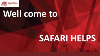 Get the Details Marketing Strategy for Your Agency at Safari Helps