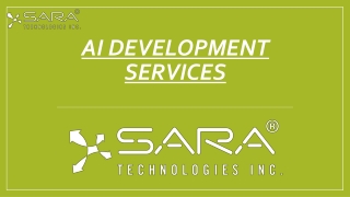 AI Development Services