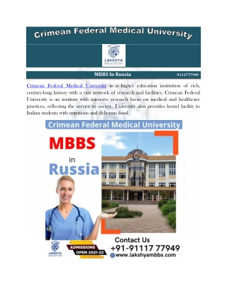 Crimean Federal Medical University