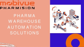 Pharma Warehouse Automation Solutions