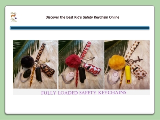 Discover the Best Kid’s Safety Keychain Online