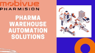 Pharma Warehouse Automation Solutions