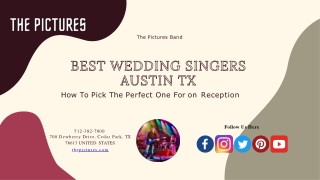 Hire Experienced Wedding Singers in Austin TX on Big Day!