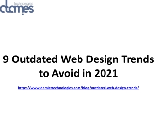 9 Outdated Web Design Trends to Avoid in 2021