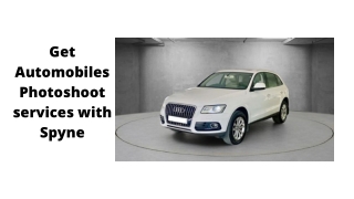 Get Automobiles Photoshoot services with Spyne