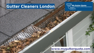 Gutter Cleaners London