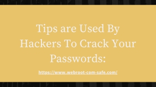 Ways are Used By Hackers To Crack Your Passwords: