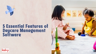 5 Essential Features of Daycare Management Software