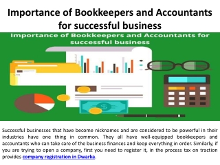 The Role of Bookkeepers and Accountants in the Success of a Business