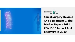 Spinal Surgery Devices And Equipment Market Growth Analysis through 2030