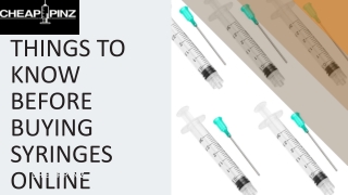 Get the  Needle for Injection of Your Choice