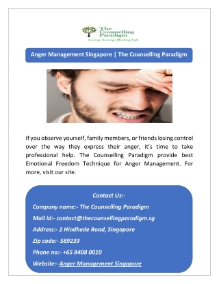 Couple Counselling Singapore | The Counselling Paradigm