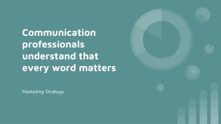 Get Communication Professionals -And High-Performing Ga
