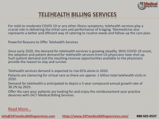 TeleHealth Billing Services