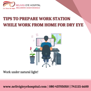 Tips for dry eyes @ working from home - Eye Hospital in Bellandur - Nelivigi Eye