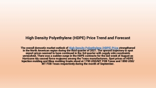 Polystyrene Pricing Trend and Forecast