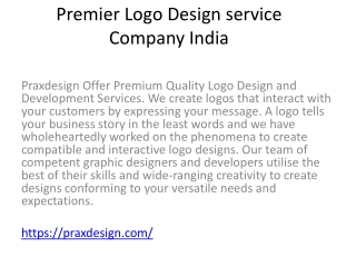 Premier Logo Design service Company India