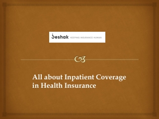 All about Inpatient Coverage in Health Insurance