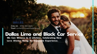 Dallas Limo and Black Car Service for Wedding Transportation Has Never Been More Affordable
