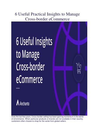 6 Useful Practical Insights to Manage Cross