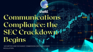 The SEC Crackdown Begins - Communications Compliance