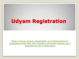 Champions What Is CHAMPIONS And Why The Ministry Of MSME Wants Your Business To Be A CHAMPION