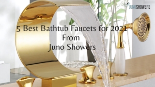 5 Best Bathtub Faucets for 2021 from juno showers