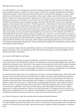 10 Facebook Pages to Follow About asian sex doll