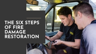 The Six Steps Of Fire Damage Restoration