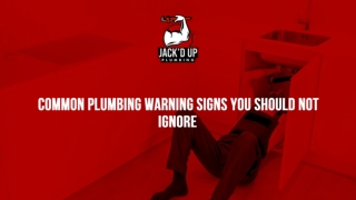 Common plumbing warning signs you should not ignore (1)