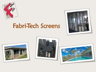 Useful Tips To Find A Screen Enclosure Repair Contractor | Fabri-Tech Screens