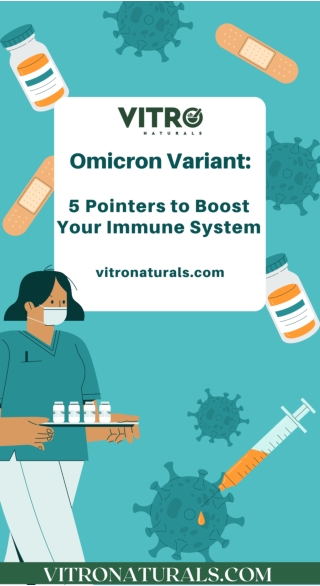 Omicron Variant 5 Pointers to Boost Your Immune System