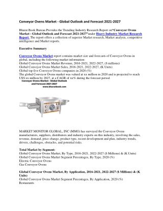 Conveyor Ovens Market-converted