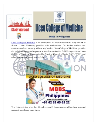 Liceo College of Medicine