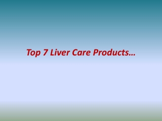 Liver Care Vitamins Supplements | Ez-Healthsolutions