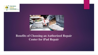 Benefits of Choosing an Authorized Repair Center for iPad Repair